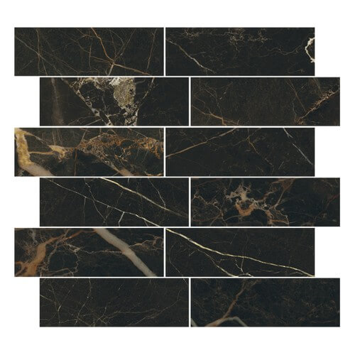 Caesar Anima Select Composizione L Nero Atlante luc.30x30 см Напольная плитка