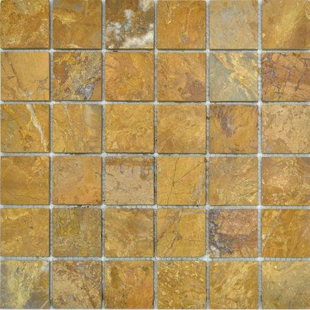 Colori Viva Travertino CV20013 Mos.Polished Golden Travertin 30,5x30,5 см Мозаика