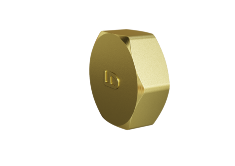 LD Pride Заглушка DN40 (1 1/2") ВР латунь