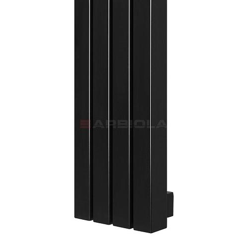 Arbiola Mono H 750-60-14 секции черный вертикальный радиатор c боковым подключением