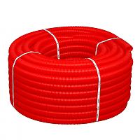 ELSEN Гофротруба, FlexLight, Ø 20, наружный Ø 32, красная, бухта 50 м