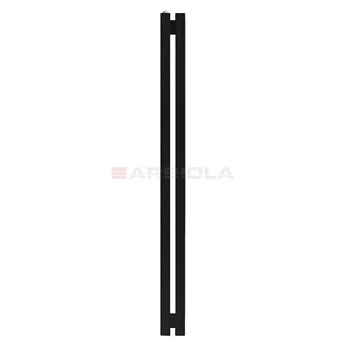 Arbiola Ritmo H 1250-40-02 секции черный вертикальный радиатор c боковым подключением