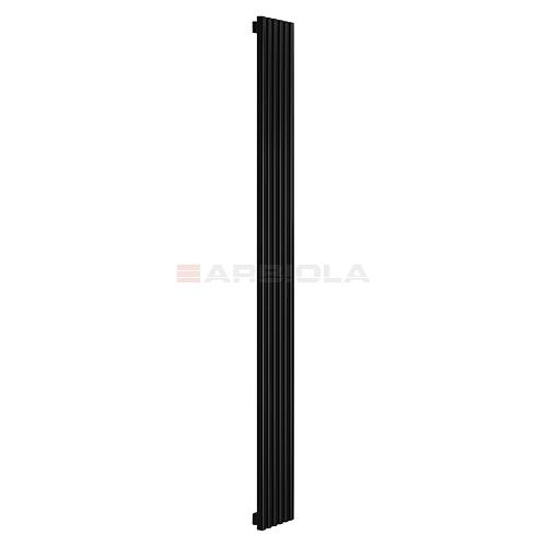  Arbiola Ritmo H 1500-40-14 секции черный вертикальный радиатор c боковым подключением