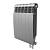 Royal Thermo Biliner 350 V Silver Satin / 6 секции Биметаллический радиатор с нижним правым подключением