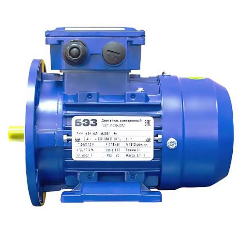 UNIPUMP Электродвигатель АИР 56B2 (Ал) IM2081 (0,25 кВт/3000 об/мин), корпус алюминий