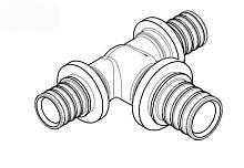 Тройник РЕХАУ с увеличенным боковым проходом 20-25-20 MX
