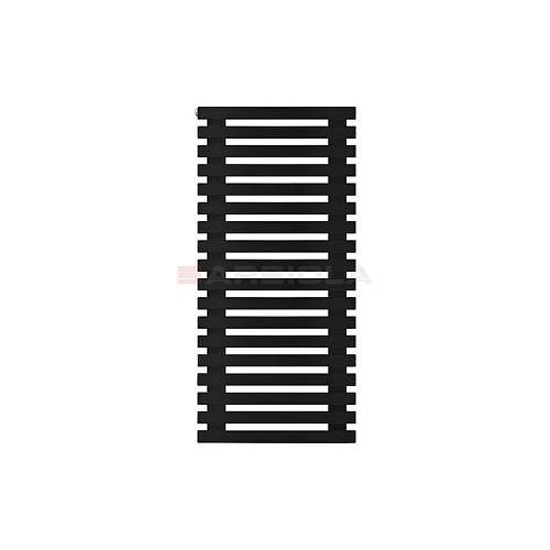 Arbiola Gorizont Ritmo H 600-40-18 секций чёрный горизонтальный  радиатор c боковым подключением