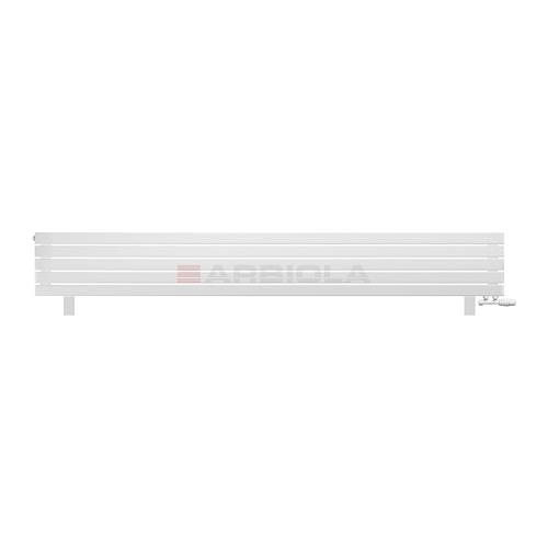 Arbiola Gorizont Liner VZ 2500-36-05 секции белый горизонтальный радиатор c нижним подключением с ножками