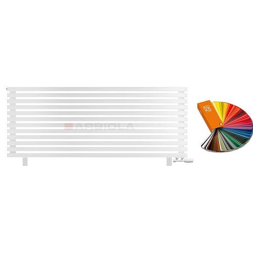 Arbiola Gorizont Ritmo VZ 1750-40-12 секций цветной горизонтальный  радиатор c нижним подключением (на ножках)