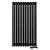 Arbiola Iris 42 V 1000-42-14 секции черный вертикальный радиатор c нижним подключением