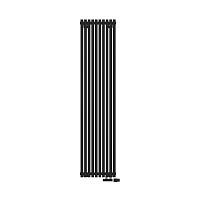 КЗТО QUADRUM 30 V 1-1750 (черный матовый муар) Стальные трубчатые радиаторы с нижней подводкой