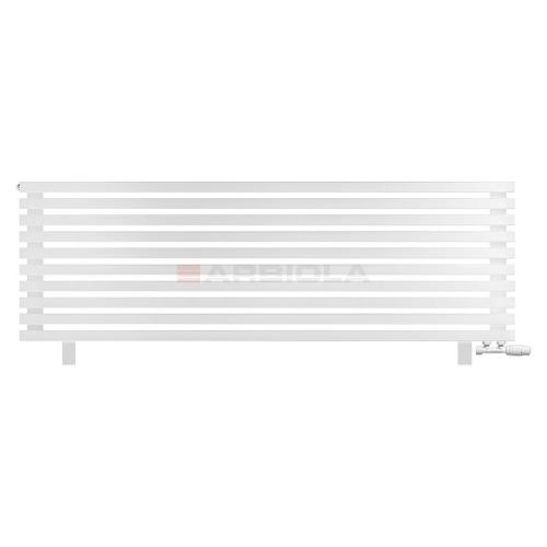 Arbiola Gorizont Ritmo VZ 1800-40-10 секций белый горизонтальный  радиатор c нижним подключением (на ножках)