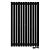 Arbiola Liner V 1250-36-12 секции черный вертикальный радиатор c нижним подключением