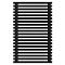 Arbiola Gorizont Ritmo H 750-40-20 секций чёрный горизонтальный  радиатор c боковым подключением