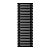 Arbiola Gorizont Iris H 600-42-28 секции черный горизонтальный радиатор c боковым подключением