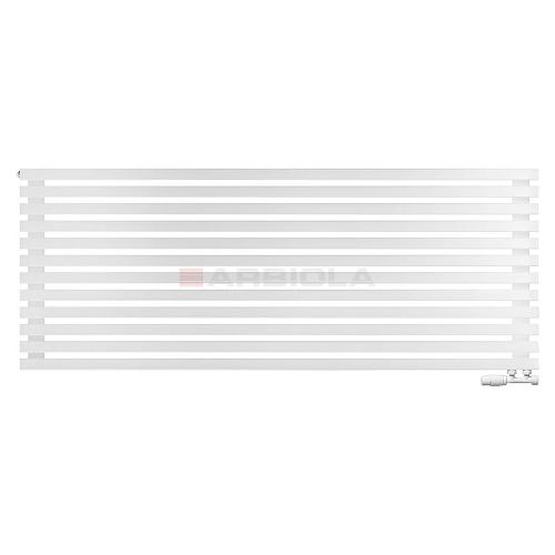 Arbiola Ritmo Gorizont V 1750-40-12 секций белый горизонтальный радиатор c нижним подключением