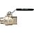 SVB-0003-000020 STOUT ВР/НР 3/4 Кран шаровой муфта/резьба полнопроходной (рычаг)
