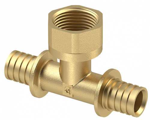 SPL Тройник ВР 20х1/2х20 для труб из сшитого полиэтилена