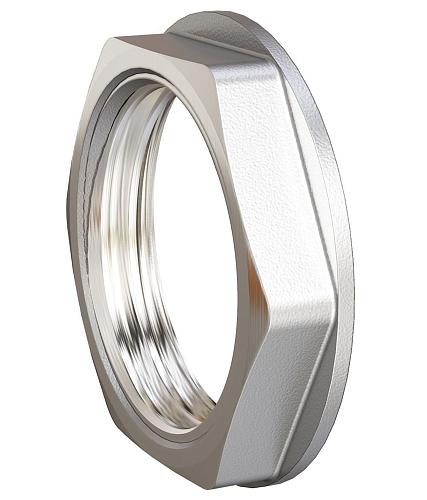 LD Pride Контргайка DN15 (1/2") латунь никель