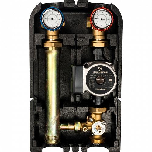 Stout Насосная группа со смесителем 1"с насосом Grundfos UPSO 25-65