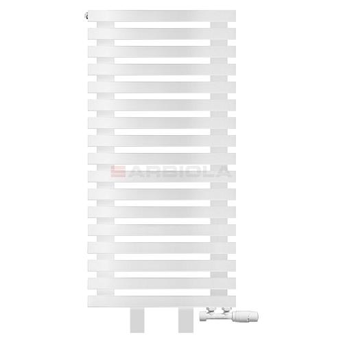 Arbiola Gorizont Ritmo VZ 600-40-17 секций белый горизонтальный  радиатор c нижним подключением (на ножках)