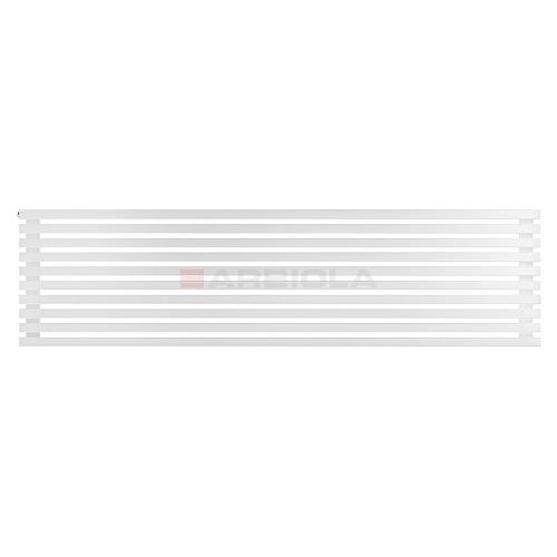 Arbiola Gorizont Ritmo H 2200-40-10 секций белый горизонтальный  радиатор c боковым подключением