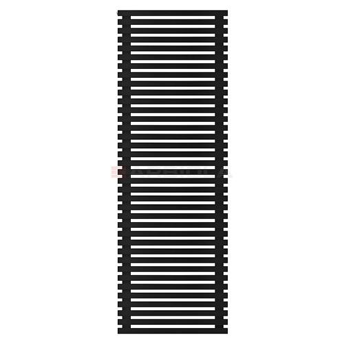Arbiola Gorizont Ritmo H 750-40-37 секций чёрный горизонтальный  радиатор c боковым подключением
