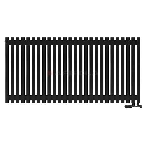Arbiola Ritmo V 700-40-26 секции черный вертикальный радиатор c нижним подключением