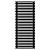 Arbiola Gorizont Ritmo H 750-40-30 секций чёрный горизонтальный  радиатор c боковым подключением