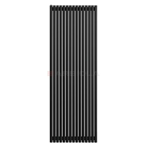 Arbiola Iris 42 H 2000-42-15 секции черный вертикальный радиатор c боковым подключением