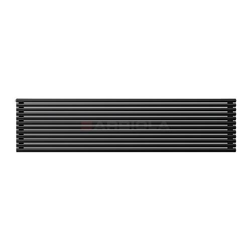 Arbiola Gorizont Iris H 2500-42-12 секции черный горизонтальный радиатор c боковым подключением