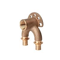 Угольник проточный настенный РЕХАУ 16/16-Rp 1/2 короткий RX+ арт. 14564033001