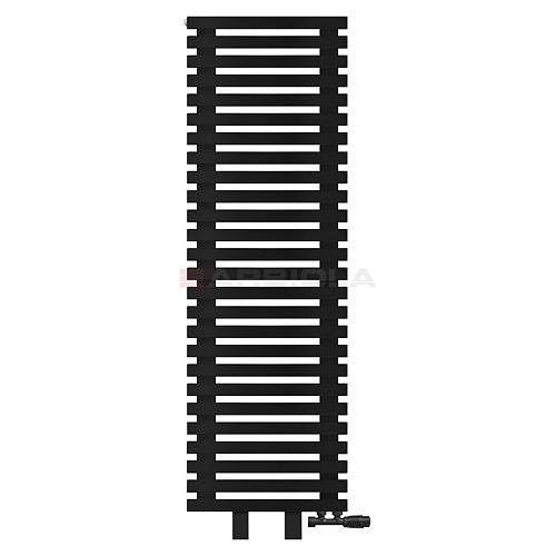 Arbiola Gorizont Ritmo VZ 600-40-26 секций чёрный горизонтальный  радиатор c нижним подключением (на ножках)