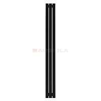 Arbiola Mono H 1800-60-03 секции черный вертикальный радиатор c боковым подключением