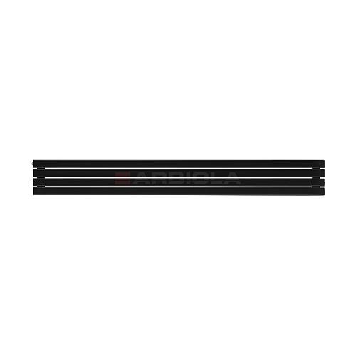 Arbiola Gorizont Liner H 2200-36-04 секции черный горизонтальный радиатор c боковым подключением