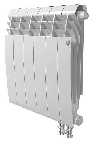Royal Thermo Biliner 350 V Bianco Traffico /8 секции Биметаллический радиатор с нижним правым подключением