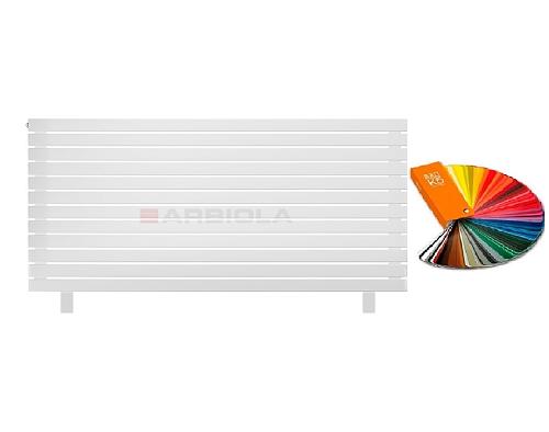 Arbiola Gorizont Liner HZ 1750-36-12 секции цветной горизонтальный радиатор c боковым подключением с ножками