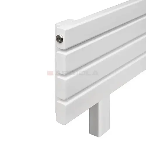 Arbiola Gorizont Liner HZ 1500-36-08 секции белый горизонтальный радиатор c боковым подключением с ножками
