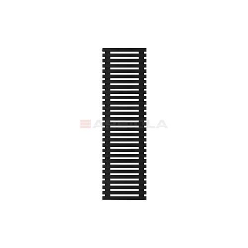 Arbiola Gorizont Ritmo H 500-40-29 секций чёрный горизонтальный  радиатор c боковым подключением