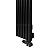 Arbiola Ritmo V 2200-40-06 секции черный вертикальный радиатор c нижним подключением