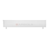 Arbiola Gorizont Liner HZ 2500-36-06 секции белый горизонтальный радиатор c боковым подключением с ножками