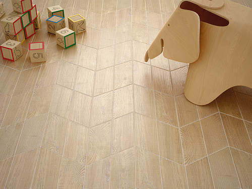 Equipe Hexawood Chevron Natural Right 9х20,5 см Напольная плитка