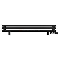 Arbiola Gorizont Ritmo VZ 1200-40-03 секции чёрный горизонтальный  радиатор c нижним подключением (на ножках)
