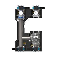 Elsen Насосная группа DN 65, фланцевая, без насоса, со смесителем, без сервопривода