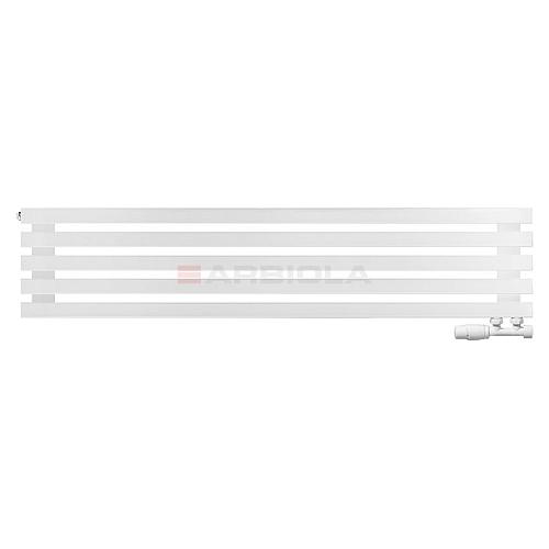 Arbiola Ritmo Gorizont V 1200-40-05 секций белый горизонтальный радиатор c нижним подключением