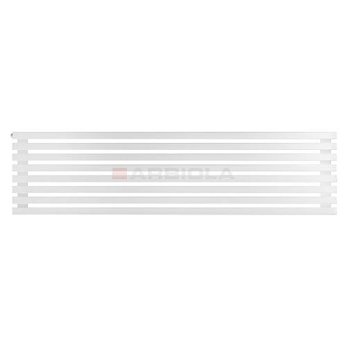 Arbiola Gorizont Ritmo H 1800-40-08 секций белый горизонтальный  радиатор c боковым подключением