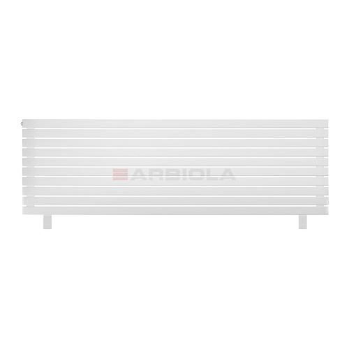 Arbiola Gorizont Liner HZ 2200-36-10 секции белый горизонтальный радиатор c боковым подключением с ножками