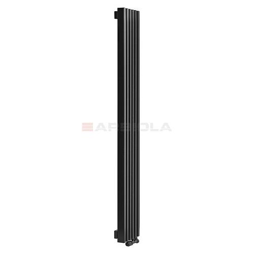 Arbiola Compact V 1500-63-14 секции черный вертикальный радиатор c нижним подключением