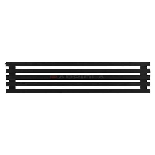 Arbiola Gorizont Ritmo H 1200-40-05 секций чёрный горизонтальный  радиатор c боковым подключением
