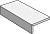 Settecento Square Elemento A.L.Calacatta Lap. 15,7x47,8 см Ступень